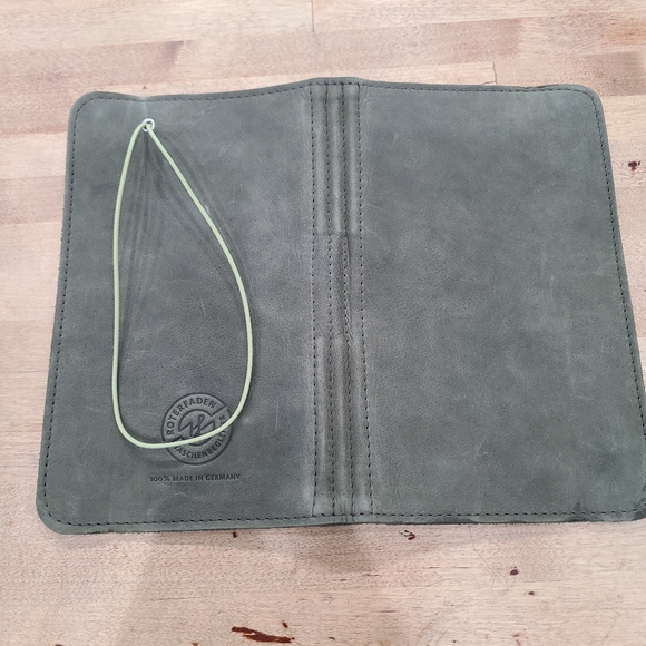 Roterfaden Taschenbegleiter A5 slim Standard TN Leather Notebook Cover+extras! - Picture 6 of 16